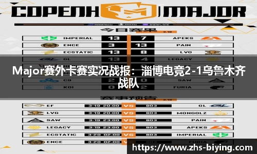 Major赛外卡赛实况战报:淄博电竞2-1乌鲁木齐战队